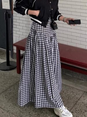Allegro skirt plaid 1
