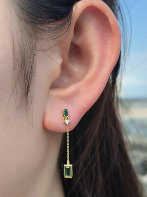 Emelyn earring yellow 2