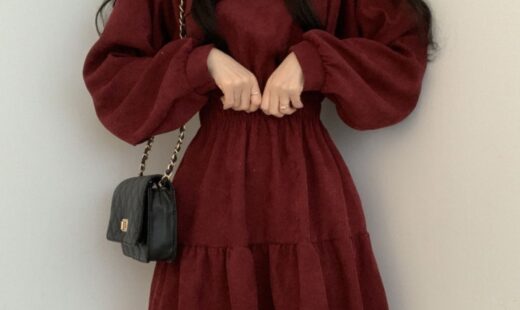 Haven dress red