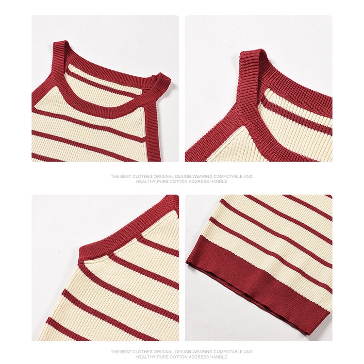 Irene knitted red 1