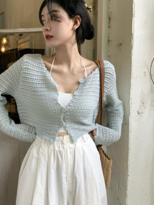 Secret - Sweater Cardigan Shirt Women