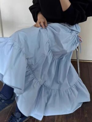 Toile skirt blue 1