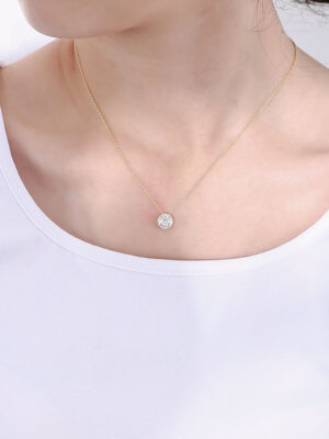 Wilhelmina necklace yellow 1